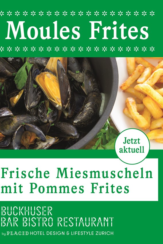 Mussels with french fries
