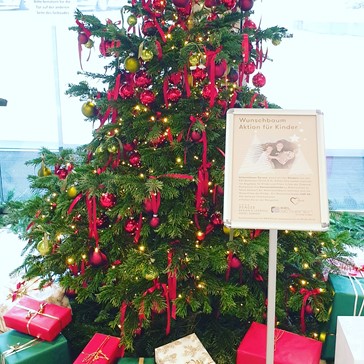 Wunschbaum Aktion für Kinder