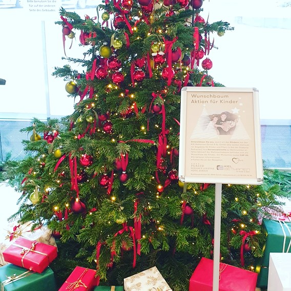 Wunschbaum Aktion für Kinder